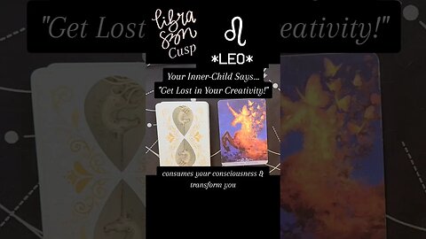 ♌️ Let it Consume You! #creativeexpressions #Leo #tarot #shorts