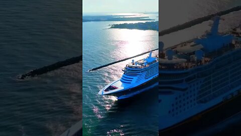 Disney Dream + Miami = Pure Magic 🪄 😃 #disneycruise #drone