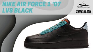 Nike Air Force 1 '07 LV8 Black - CK4363-001 - @SneakersADM