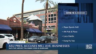 ASU president accuses Tempe bars of violating COVID-19 protocols