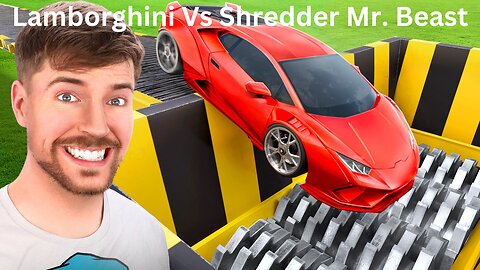 Lamborghini Vs Shredder Mr. Beast