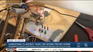 UArizona Engineering classes bring lab to living room