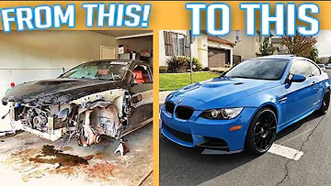 BUILDING AN M3 BMW IN 8 MINUTES!