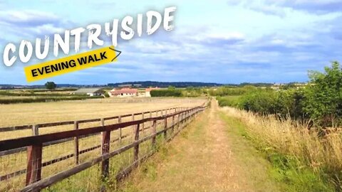 A Perfect Evening Walk in the English Countryside