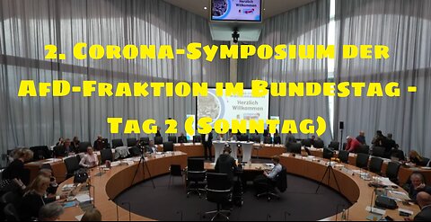 2. Corona-Symposium der AfD-Fraktion im Bundestag - Tag 2 (Sonntag)