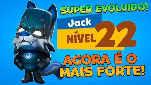 JACK Evoluiu FICOU MUITO FORTE! nv Máximo! Até que nv ele Chegou? Zooba