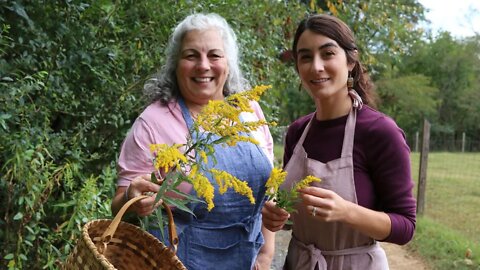 When the Goldenrod Blooms- You make EVERYTHING with it!!