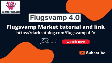 Flugsvamp Market tutorial and link