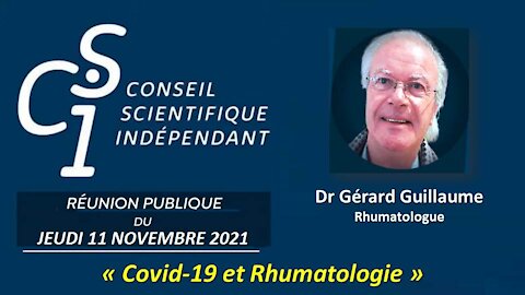 CSI n°31 - Dr Gérard Guillaume - Covid-19 et Rhumatologie