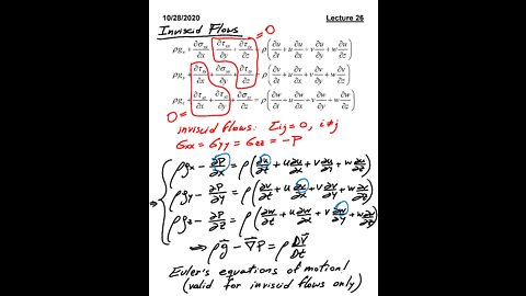 ME 3663.002 Fluid Mechanics Fall 2020 - Lecture 26