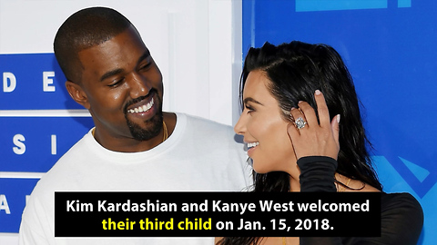 Kim Kardashian and Kanye West Welcome Third Child | Rare People