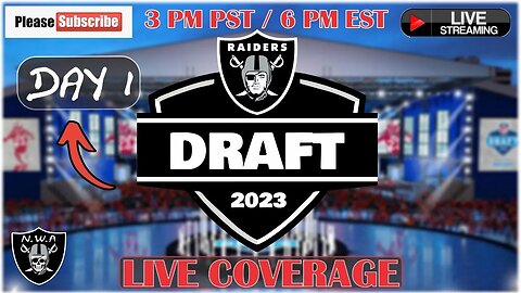 2023 #NFL DRAFT #RAIDERS ROUNDTABLE! LIVE COVERAGE