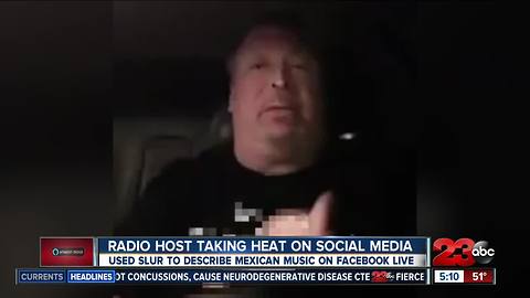 Local radio host in hot water for racial slurs