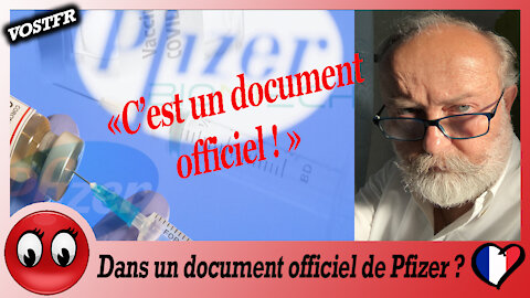 (VOSTFR) Dans un document officiel de Pfizer ?