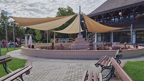 Thermal baths in the park