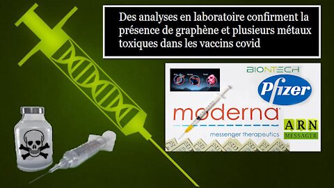 VACCINS COVID. Analyses détaillées en laboratoire et grandes surprises...(Hd 1080) Lire descriptif