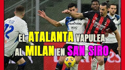 El ATALANTA atropella al MILAN en SAN SIRO: presión y TRANSICIONES de ESCÁNDALO de los de BÉRGAMO!