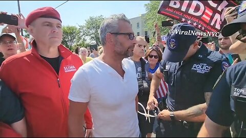 Curtis Sliwa Arrested AGAIN For Protesting Illegal Immigrant Housing