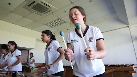 SOUTH AFRICA - Durban - Griffin girls marimba band (Video) (Rmx)