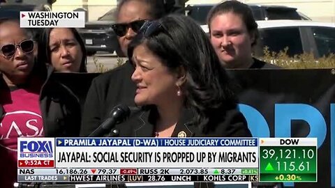 Rep. Jayapal: Social Security Is 'Propped Up' By Both Legal And Illegal Immigrants