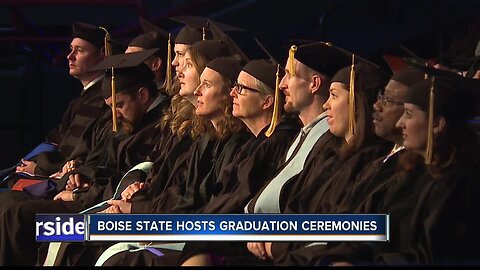 Boise State graduates attend commencement ceremony