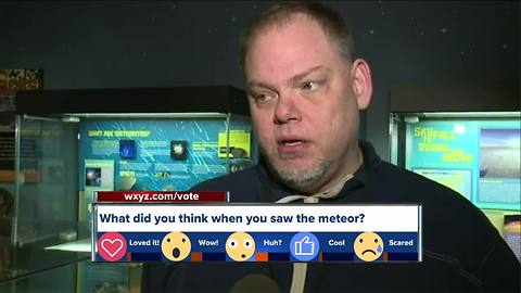 Cranbrook head of astronomy weighs in on meteor spotted over metro Detroit