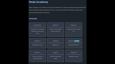 Node Academy: Chapter 1B - Configuring a Virtual Private Server for a Lightning Node