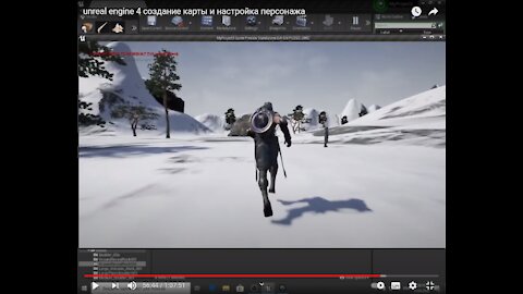 unreal engine 4 создание карты и настройка персонажа: creating a map and customizing a character