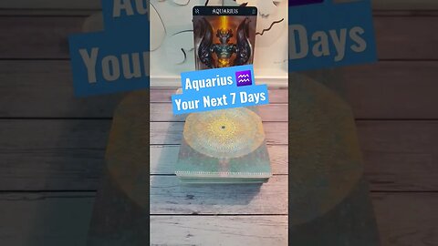 Aquarius Guidance | Your Next 7 Days #shorts #tarotreading #aquarius