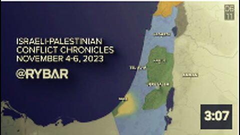 ❗️🇮🇱🇵🇸🎞 Israeli-Palestinian conflict chronicles: November 4-6, 2023