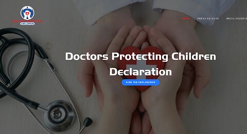 Doctors Protecting Children Declaration Press Conference- June 6, 2024