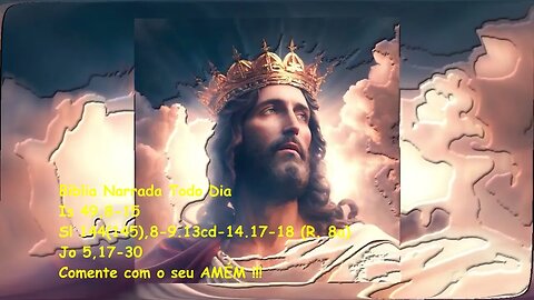 Ressuscita os mortos e lhes dá a vida - Isaías 49,8-15 - Salmos 144(145) - João 5,17-30