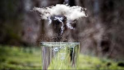 Storm in a glass of water