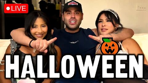 Jon Zherka's Halloween Stream🎃Calls Bryce Hall