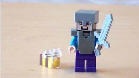 Lego Minecraft Bee Tutorial