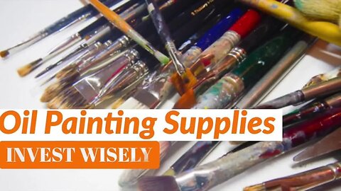 Video 7 - Intro To Oil Painting - What Medium Should I Use and Why?