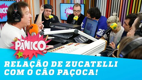 Emílio zoa relação de Zucatelli com o cão Paçoca!