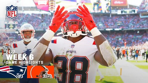 ZAPPE THROWS FOR 300: Browns vs. Patriots - 2022 Week 6 HIGHLIGHTS