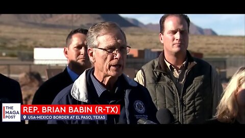 🇺🇸 La Frontera Sur está controlada por los Carteles Mexicanos - GOP Rep. Brian Babin [CC Español]