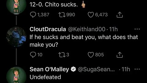 Salty Sean O’Malley rips Marlon “Chito” Vera and Cody Garbrandt, still believes he is undefeated