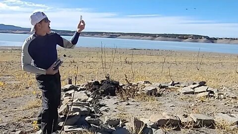 Ancient Submerged Town Revealed After Navajo Lake Recedes