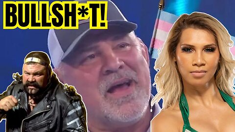 WWE HOF Rick Steiner BANNED from WOKE WRESTLECON over DRAMA with Transgender Gisele Shaw!