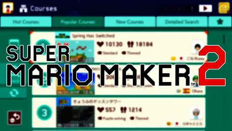 Super Mario Maker 2 - Checking out the POPULAR Courses!