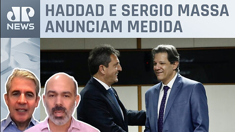 Brasil e Argentina fecham acordo de US$ 600 milhões em exportações; Schelp e d'Avila analisam