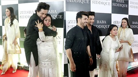 Bharti Singh, Jasmin Bhasin, Shalin Bhanot, Arjun Bijlani Cross Paths At Baba Siddique Iftar Party