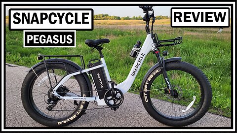 Snapcycle Pegasus Fat-Tire E-Bike *Unboxing & Review*