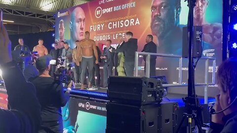 Kevin Lerena and Daniel Dubois Weigh-in #duboislerena | Talkin Fight