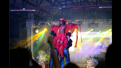 Desfile Garota Expoalta 2022 Francielly dos Santos - Traje Country