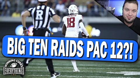 BIG TEN RAIDS PAC 12 AGAIN?! This time, it's refs?!