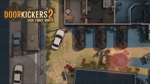 Machine Shop Raid Gets HOT! l Door Kickers 2 CQC Tactics & Techniques